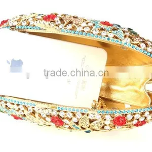 Wholesale Clutch Bags Fashion Evening Bag Designer Evening Crystal Bag Handmade thumbnail-6