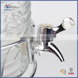 High Quality Glass Dispenser Glass Jar With Tap thumbnail-3