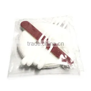 Disposable Cotton Kit With Cotton Pad, Cotton Swab and Nail File thumbnail-1