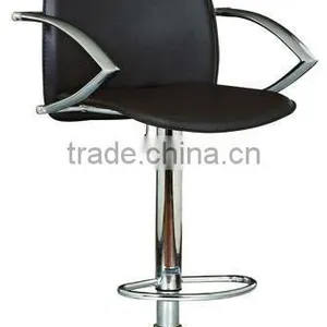Hot Sale,cheap,metal,leather,swivel Barstool HG1424 thumbnail-1