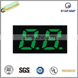High Quality Hot Sell 0.3inch Pure Green Light 7 Segment Led Display Two Digit Common Cathode/Anode thumbnail-1