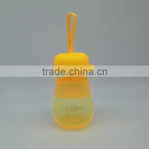 Novelty and Colorful Kids Water Bottles With Cup Shaped Lid thumbnail-3