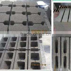 QT6-15 Interlocking Full Automatic Cement Concrete Burning-free Hollow Block Molding Machine thumbnail-4