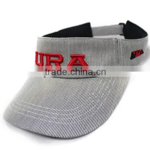 Hook and Loop Fastener Back Strap Sports Sun Visor Hats thumbnail-1
