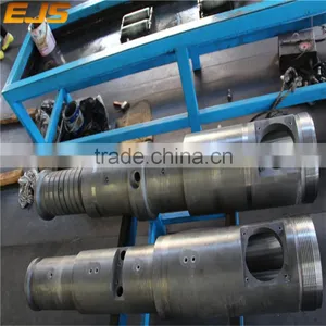 High Quality of Conical Twin Screw and Barrel for Recycling Machine thumbnail-2