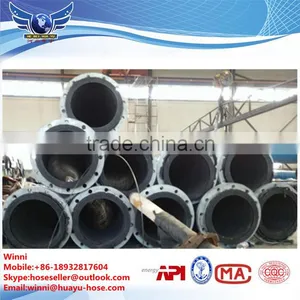 Flange Joint Braided Flexible Discharge Water Suction Hose / Discharge Hose thumbnail-3