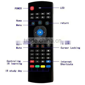 Rc12 Keyboard 2.4G Air Mouse For Android Tv Box Mx/Mx3/M8 Android Tv Box And Mini Pc thumbnail-1