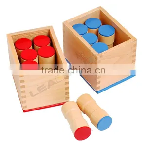 High Quality Montessori Wooden Sensorial Toy for Sound Boxes thumbnail-1