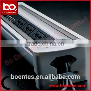 Conference Room Meeting Solution for Motorized Rotating Desktop Power Socket With Extension Cables thumbnail-4