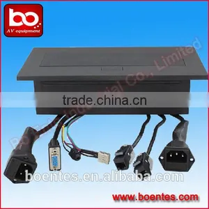 Office Table Multifunction Desktop Hidden Box/Pop Up Power Socket With Connector Wires thumbnail-4