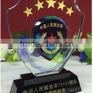 Wholesale Crystal Clock With Coustomer Color Engraved thumbnail-5