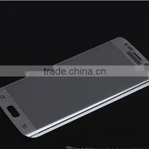 Color Tempered Glass Screen Protector Full Cover for Samsung s6 Edge thumbnail-5