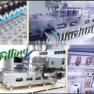 Shanghai Auto Plastic Cup Filling Sealing Machine thumbnail-1