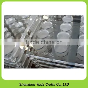Custom Finished CNC Lasering Clear Acrylic Block Engineering Acrylic CNC Machining Service thumbnail-3