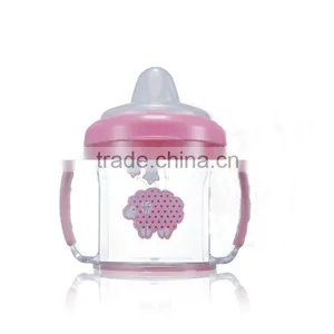 Funny Animal Pattern Baby Drinking Cup With Handle China Supply thumbnail-2