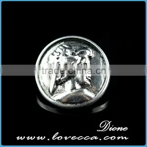 Silver Fashin Buttons Charms Snap Bracelets for Sale thumbnail-4