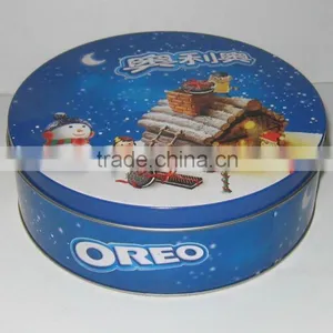 HOT Promotion Christmas Tin Box, Christmas Tin Music Box thumbnail-4