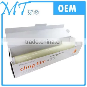Clear Food Packing Film Food Grade PVC Cling Film thumbnail-3