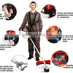 Fuel Efficient 43 cc Brush Cutter CE GS Certified for Home Use thumbnail-2
