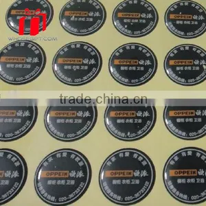 Advertising Logo Printed Dome Logo Epoxy Stickers thumbnail-1