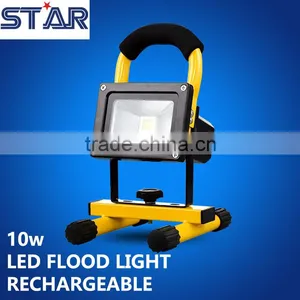 3 Years Warranty Aluminum Portable Camp Light Rechargeable Led Flood Light 5W/10W/15W Hot Sale Factory Directly Price thumbnail-1