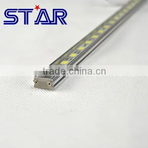 12v/24v Aluminum Profile LED Rigid Bar 5050 72led/m 16watt IP68 Waterproof for Under Cabinet Display Illumination thumbnail-6