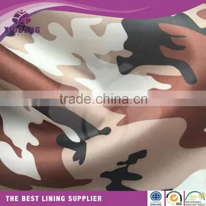 2017 Polyester Taffeta Print Garment Lining Good Quality 210T Taffeta Lining thumbnail-1