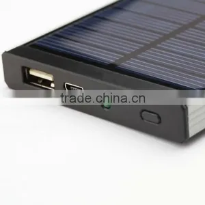 Portable Solar Panel Charger With Solar Cell,Solar Power Bank With 4000/4400mah Battery,solar Charger thumbnail-1