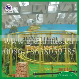 Christmas Kids Rides Mini Roller Coaster Dragon Track Train for Sale thumbnail-6