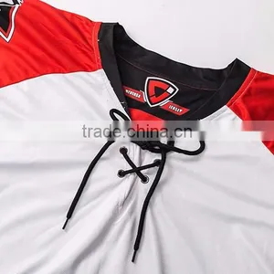 2015 Latest China Cool Jersey Design Custom Dye Sublimated Ice Hockey Jerseys Black Ice Hockey Jerseys thumbnail-4