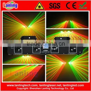 Four Lens 2xRed and 2xGreen Stage Laser Lighting thumbnail-1