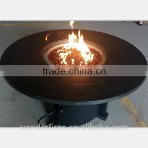 54"x 54" Round Conversational Patio Seating With Fire Table thumbnail-2