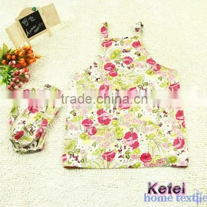 Printed Polyester Kitchen Cooking Apron and Sleeve thumbnail-1