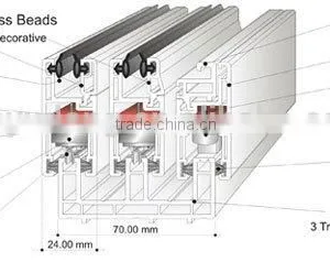 Aluminum Casement Window Drawing/aluminum Window Frame thumbnail-4