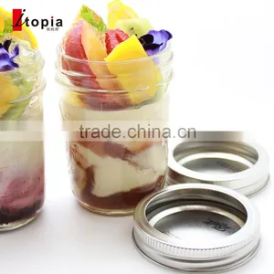 240ml Engraving Clear Glass Mason Jar With Handle thumbnail-2