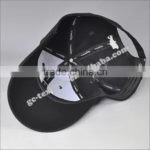 China Gold Supplier 100% Cotton Twill Six Panel Baseball Cap thumbnail-3