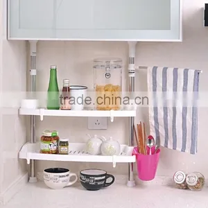 Kawachi Multifunction Home Stainless Steel Kitchen Shelving Storage Rack Dish Rack thumbnail-2