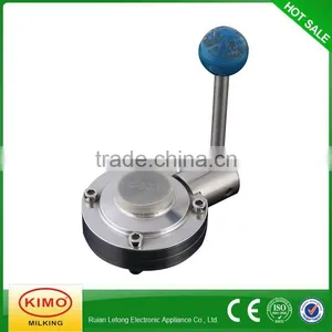 New Type Steam Butterfly Valve,Milk Valve thumbnail-1