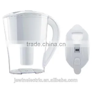 Digital Time Control Plastic Portable Water Filter Pitcher Mini Water Filter thumbnail-2