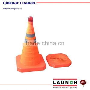 Orange Color Retractable Cone thumbnail-1