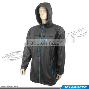 Combat Parka Sports/ Outdoor/ Sailing PU/Fleece Hooded Jacket thumbnail-1