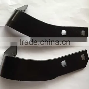 60siMN2 Double Holes Power Tiller Blade thumbnail-2