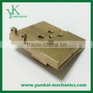 High Quality CNC Machining Fabrication Brass Auto Part Fabrication thumbnail-1