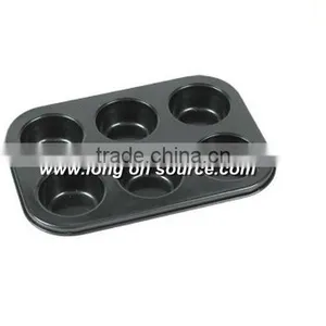 2016 Newest 6 Cup Muffin Pan thumbnail-1