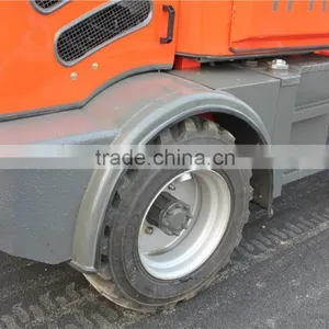 Everun ER08 Hydraulic Small Wheel Loader for Sale With Drum Folder thumbnail-4