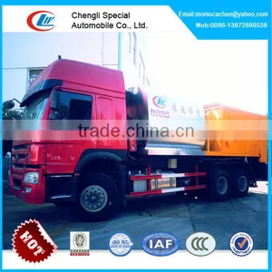 Hot!howo Road Construction Chip Spreader,road Stone Chips,asphalt Mixer Truck thumbnail-2