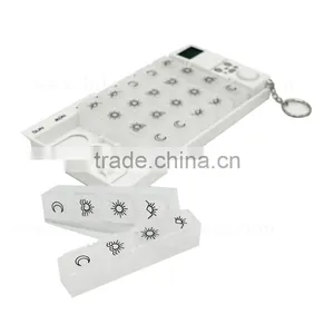 Plastic Organizer 7 Day Electronic Pill Box With Alarm thumbnail-3