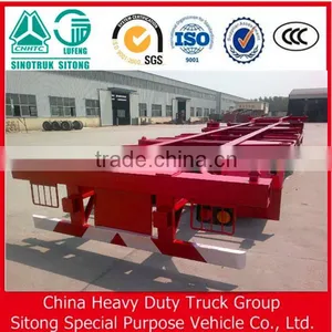 High Quality 3 Axle 40FT Container Carrier Chassis Trailer for Sale thumbnail-2
