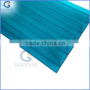China Factory Makrolon UV Clear 4mm Polycarbonate Hollow Sheet for Swimming Pool Cover thumbnail-5