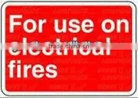 For Use on Electrical Fires Safety Sticker thumbnail-1